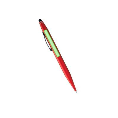 Kugelschreiber mit Touchpen Tech 2, Silber: Seitlicher Clipbereich