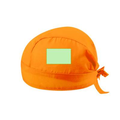 Bandana Garfy, Must: Vasakul küljel