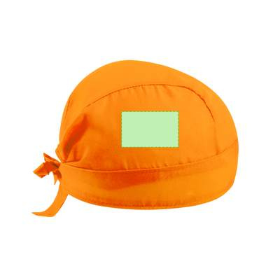 Bandana Garfy, Orange: Auf der rechten Seite