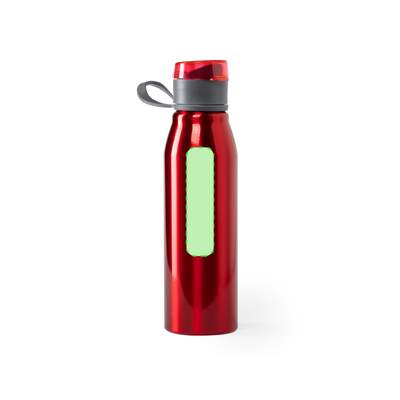 Flasche Cartex, Blau: Zentrierte Seite A