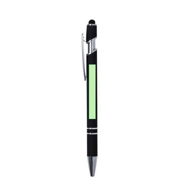 Kugelschreiber mit Touchpen Lekor, Weiss: Bereich 1