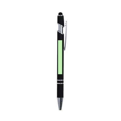 Kugelschreiber mit Touchpen Lekor, Gelb: Bereich 2