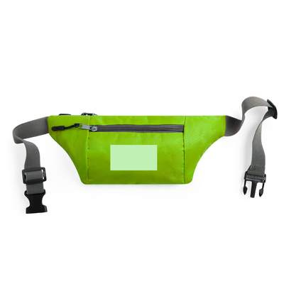 Waistbag Mendel, LIGHT GREEN: In the pocket