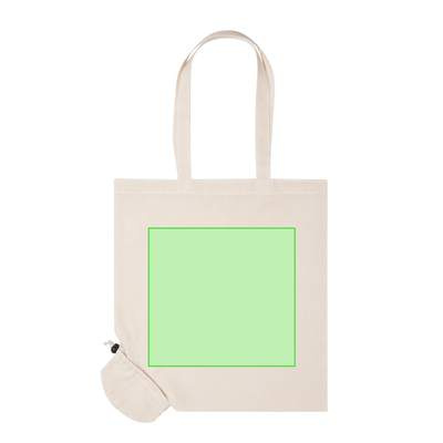 Foldable Bag Nepax, NATURAL: Centering face B (unfold and print)
