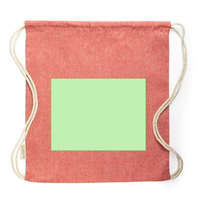 Beutel mit Kordelzug Konim, Grün: Cara B