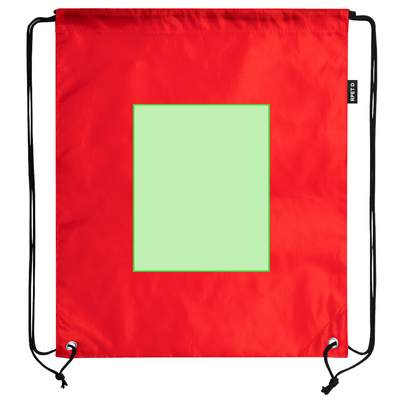 Beutel mit Kordelzug Lambur, Orange: Seite A