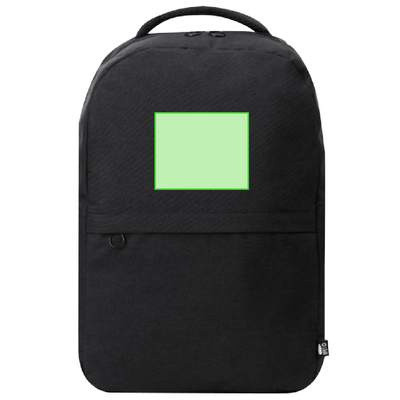 Rucksack Konor, Schwarz: Ganz oben