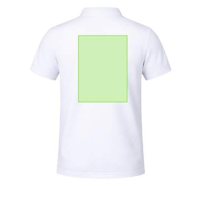 Polo Shirt Barclex, WHITE: Area 6