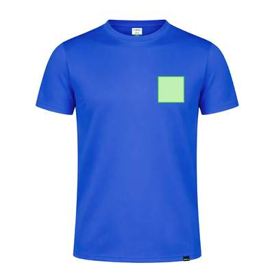Vuxen T-shirt Markus, Blå: Område 1