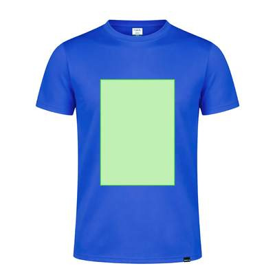 Vuxen T-shirt Markus, Blå: Område 3