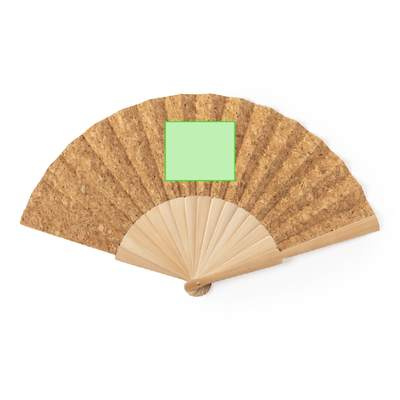 Hand Fan Kasol: Focused on the fabric