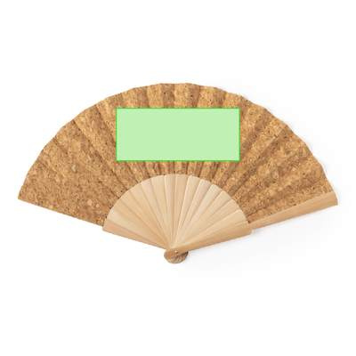 Hand Fan Kasol: Focused on the fabric