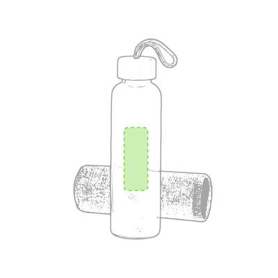 Flasche Kasfol: Zentriert