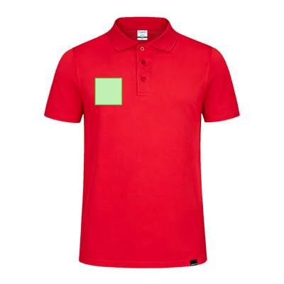 Poloshirt Dekrom, Grün: Bereich 2