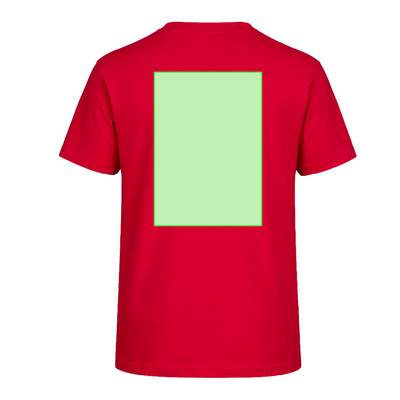 Vuxen T-shirt "keya" Organic Color, Svart: Område 7