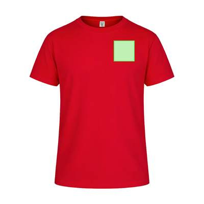 Erwachsenen-T-Shirt „keya“ Organic Color, Grün: Bereich 1