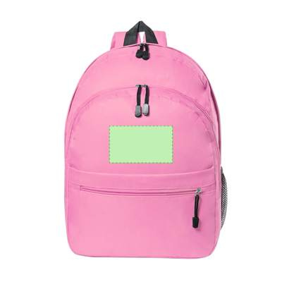 Backpack Ventix, ORANGE: On top