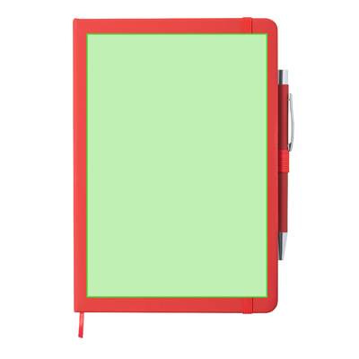 Notizblock Robin, Marineblau: Auf dem gesamten Cover