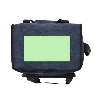 Kühltasche Botum, Grau: Oben zentriert