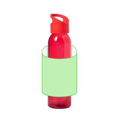Flasche Tinof, Transparent: Rund um die Trommel