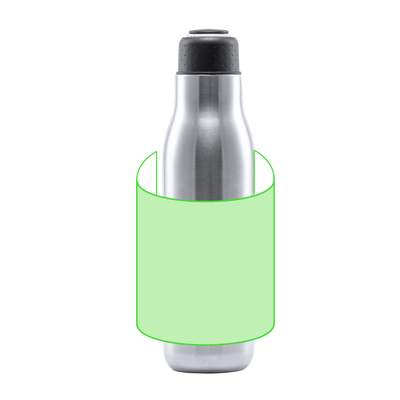 Isolierflasche Higrit, Silber: Der Fokus liegt auf dem Körper