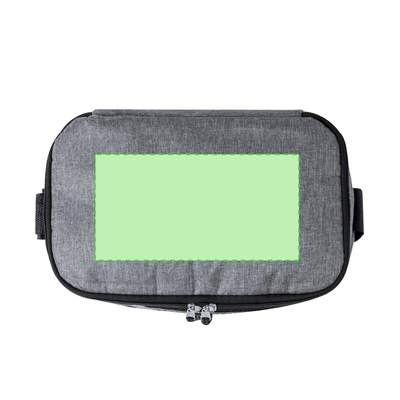 Kühltasche Elendil, Grau: Oben zentriert