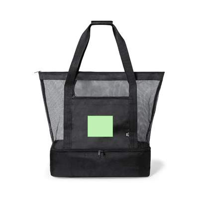 Kühltasche Pattel, Schwarz: In der Vordertasche