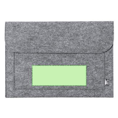 Laptoptasche Novac, Grau: Untere Tasche