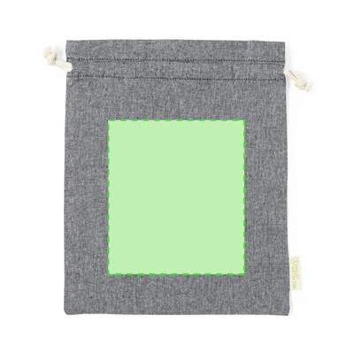 Tasche Murfix, Blau: Eine zentrierende Fläche