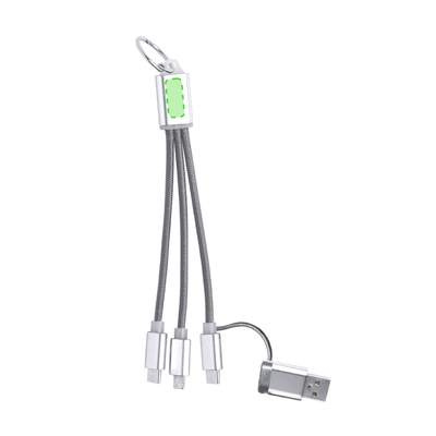 Ladekabel Frecles, Schwarz: Im Gehäuse der USB-Seite B