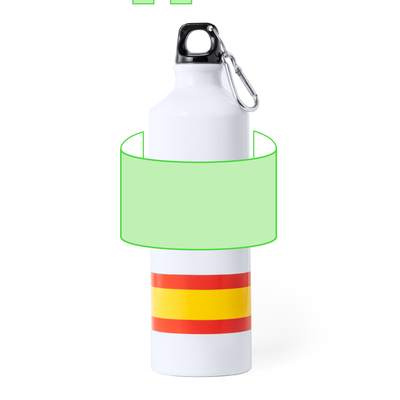 Flasche Alprin, Spanien: Rund um die Flasche