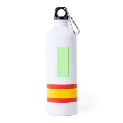 Flasche Alprin, Spanien: Zentral auf der Vorderseite