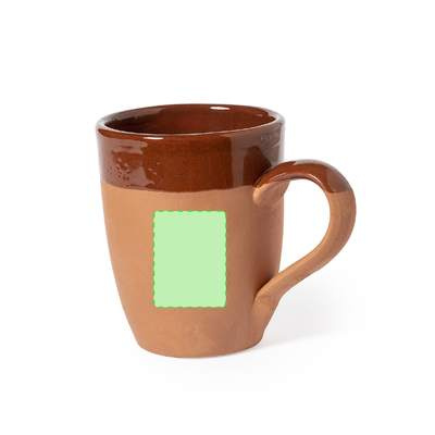 Becher Lixus, Braun: Zentriert