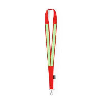 Schlüsselband Loriet, Blau: Seite 1 (in den 2 Streifen)
