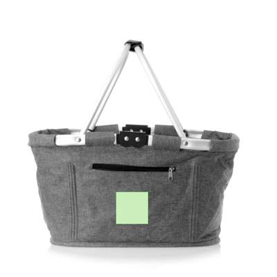 Korb Dorothy, Grau: Vordertasche