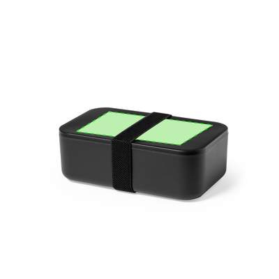 Lunch Box Sandix, GREY: On the lid