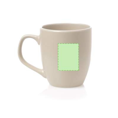 Mug Leslie, NATURAL: Centering face B