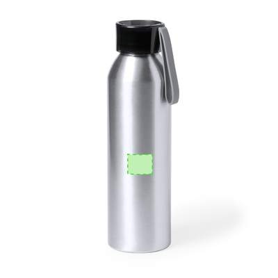 Flasche Yaliz, Silber: Auf die Front fokussiert