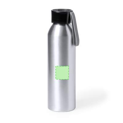 Flasche Yaliz, Silber: Auf die Front fokussiert