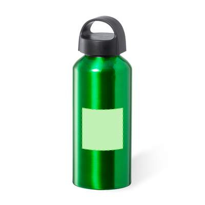 Flasche Fecher, Schwarz: Auf die Front fokussiert