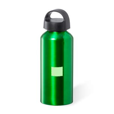 Flasche Fecher, Golden: Auf die Front fokussiert