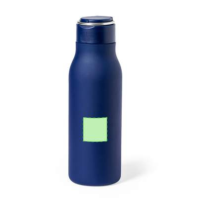 Flasche Bucky, Weiss: Auf die Front fokussiert