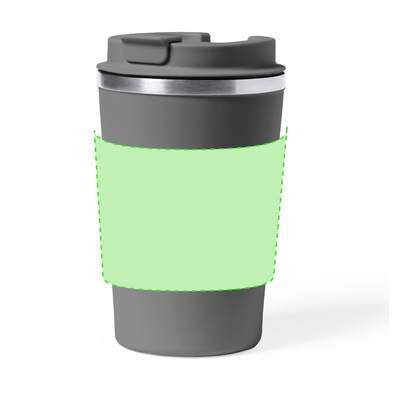 Isolierbecher Vicuit, Grün: Über Glas