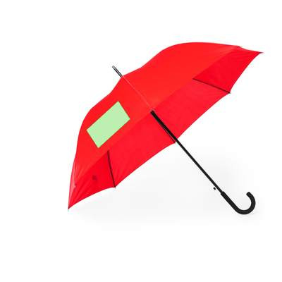 Regenschirm Dolku, Weiss: In einem Paneelschirm