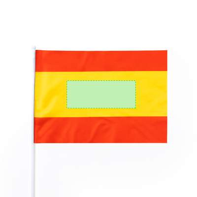 Wimpelflagge Saraik, Spanien: Fokus auf den gelben Streifen