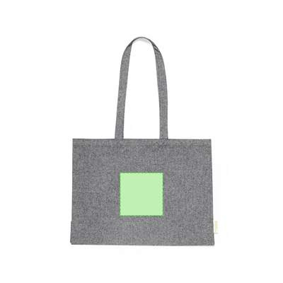 Tasche Framos, Schwarz: Zentrierung von Fläche A