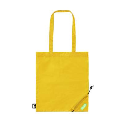 Faltbare Tasche Lulu, Marineblau: Taschenecke