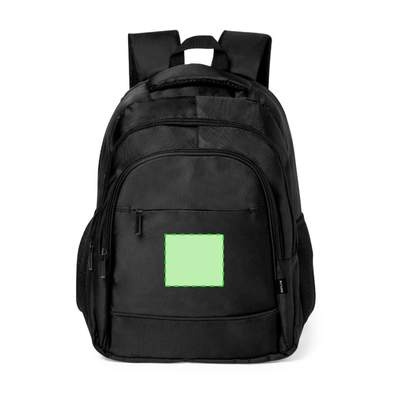 Rucksack Luffin, Marineblau: Unterhalb des Reißverschlussbereichs