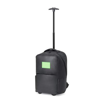 Trolley-Rucksack Gibut, Schwarz: Vorne oben