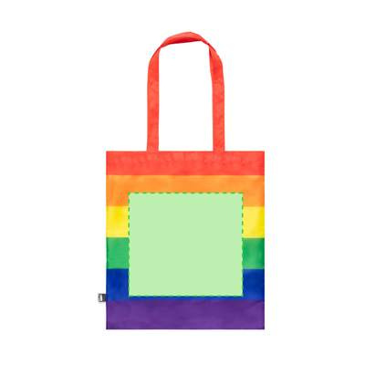 Tasche Rubiros, Regenbogen: Zentrierung Fläche B